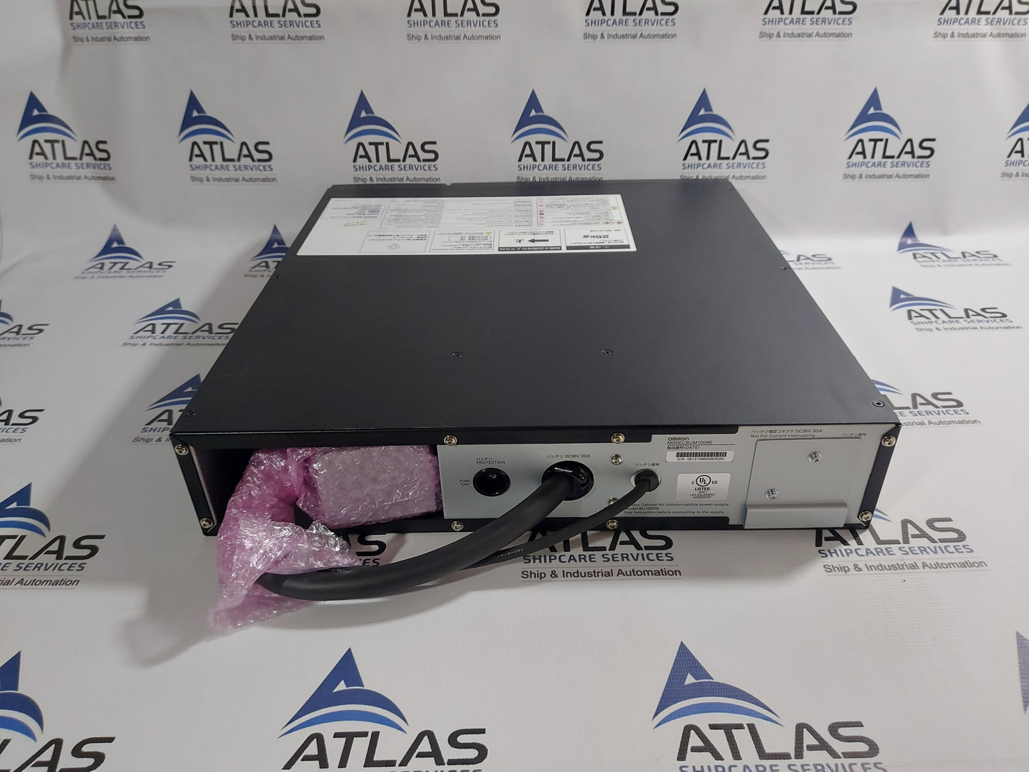 OMRON POWLI BUM100RE BATTERY CABINET FOR UNINTERRUPTIBLE POWER SUPPLY