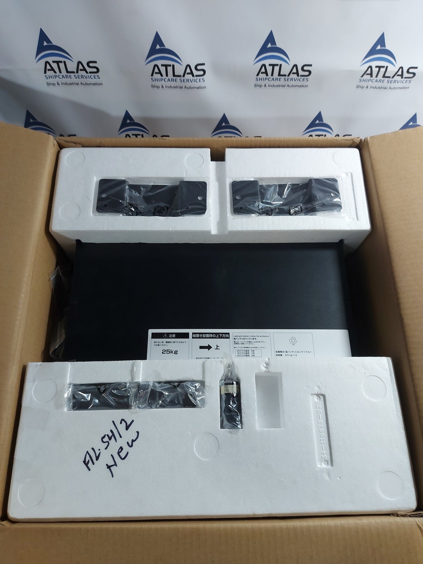 OMRON POWLI BUM100RE BATTERY CABINET FOR UNINTERRUPTIBLE POWER SUPPLY