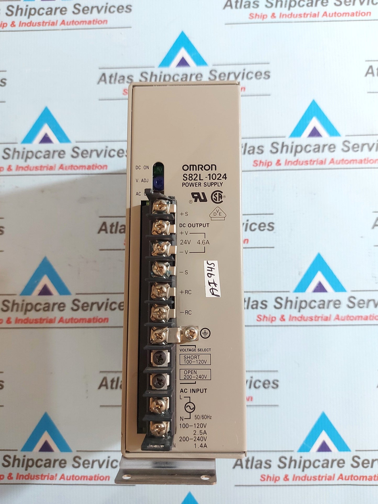 OMRON S82L-1024 POWER SUPPLY 24V 4.6A