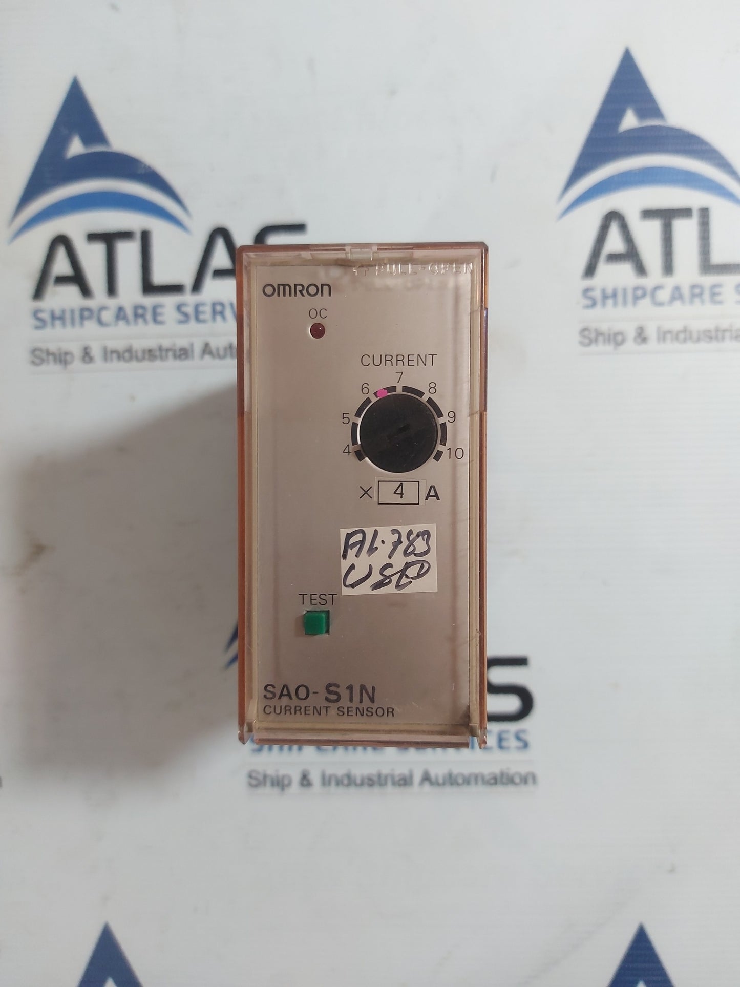 OMRON SAO-S1N CURRENT SENSOR 100/110/120VAC 250V 7.5A
