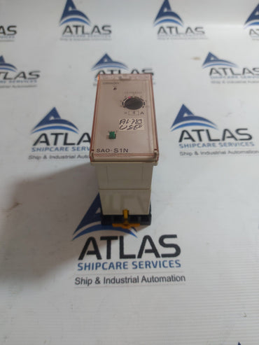 OMRON SAO-S1N CURRENT SENSOR 100/110/120VAC 250V 7.5A