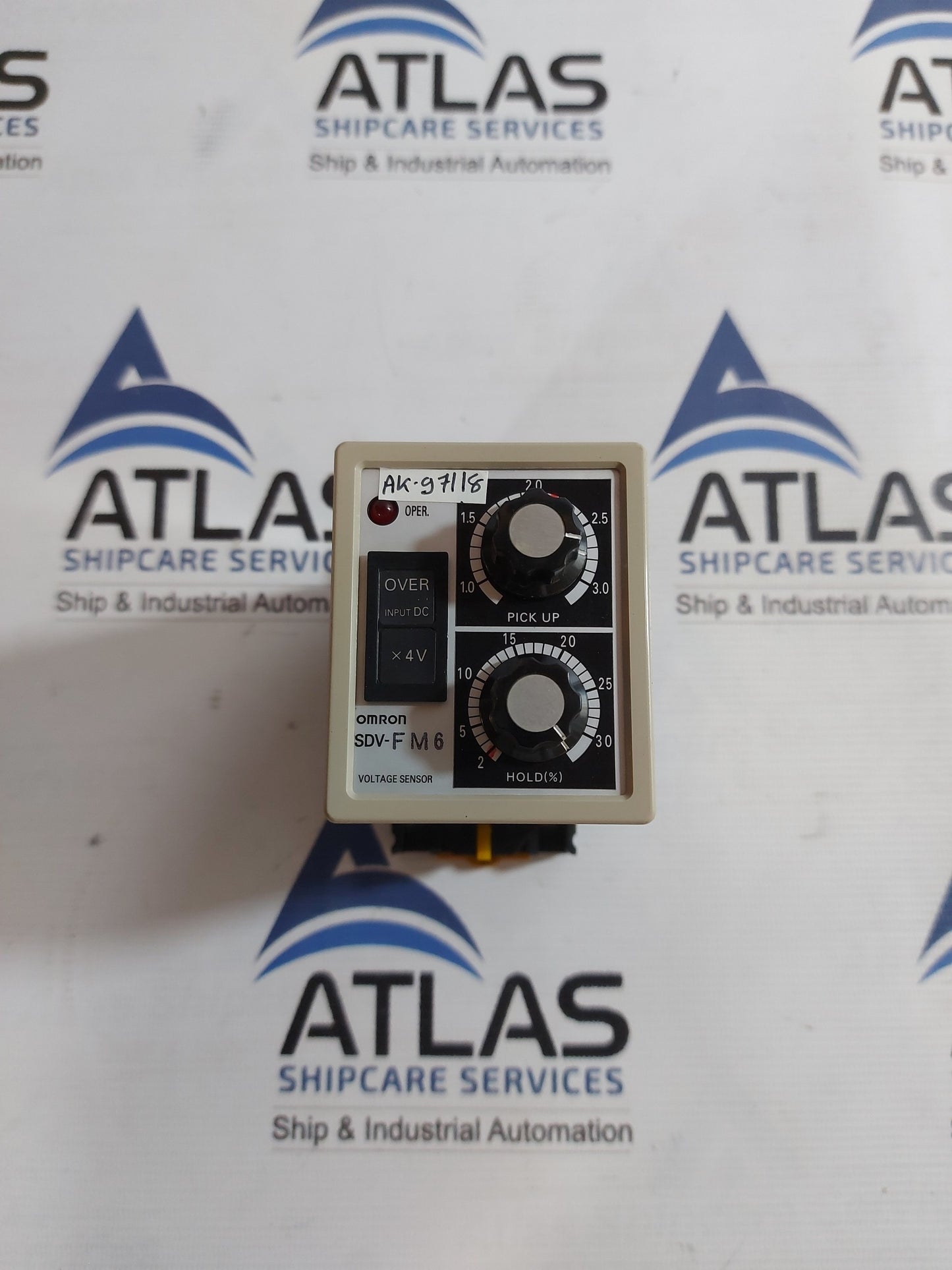 OMRON SDV-FM6 VOLTAGE SENSOR 100/110VAC