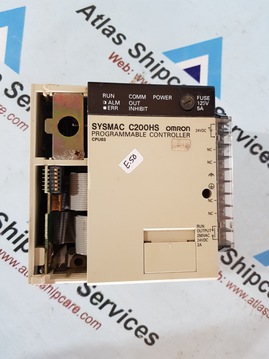 OMRON SYSMAC C200HS-CPU03 PROGRAMMABLE CONTROLLER – Atlas Shipcare Services