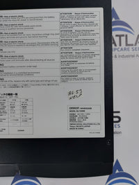 OMRON UNINTERRUPTIBLE POWER SUPPLY POWLI BU100RE