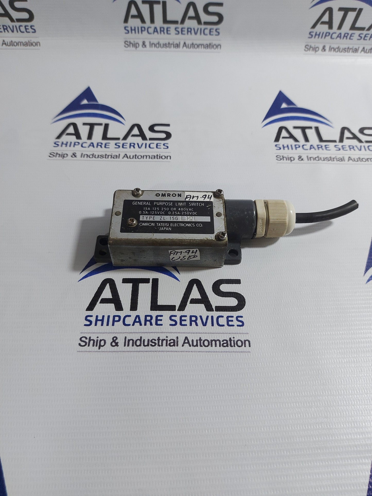 OMRON ZL-15GL12L GENERAL PURPOSE LIMIT SWITCH