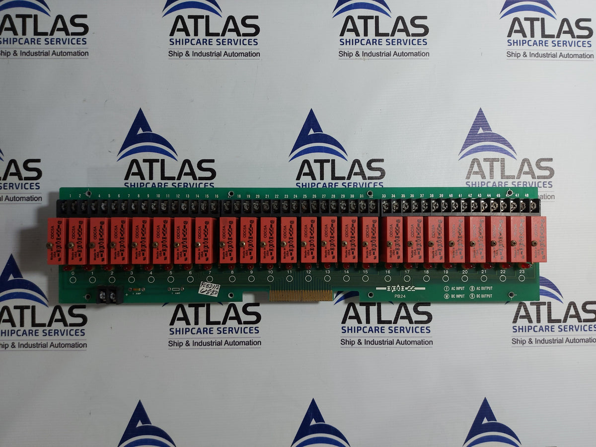 OPTO 22 PB24 I/O MODULE PCB BOARD 000228-C