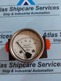 ORANGE RESEARCH 1203PGS#25921 DIFFERENTIAL PRESSURE GAUGE