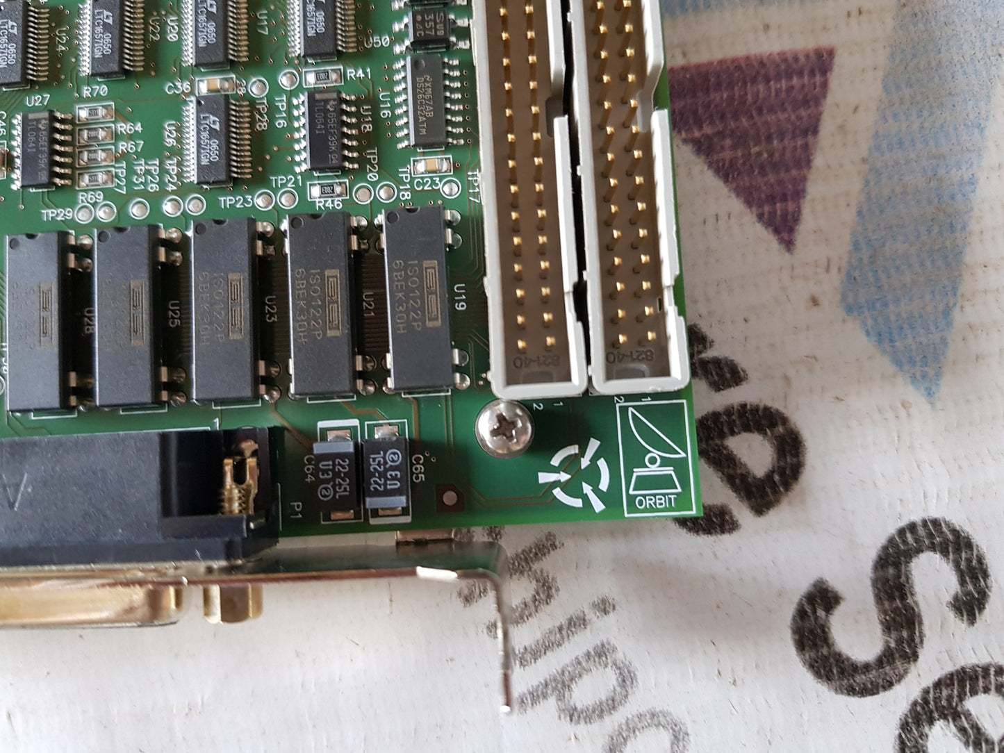 ORBIT I/O CARD ASSEMBLY P/N 20-0720-9-A1-3