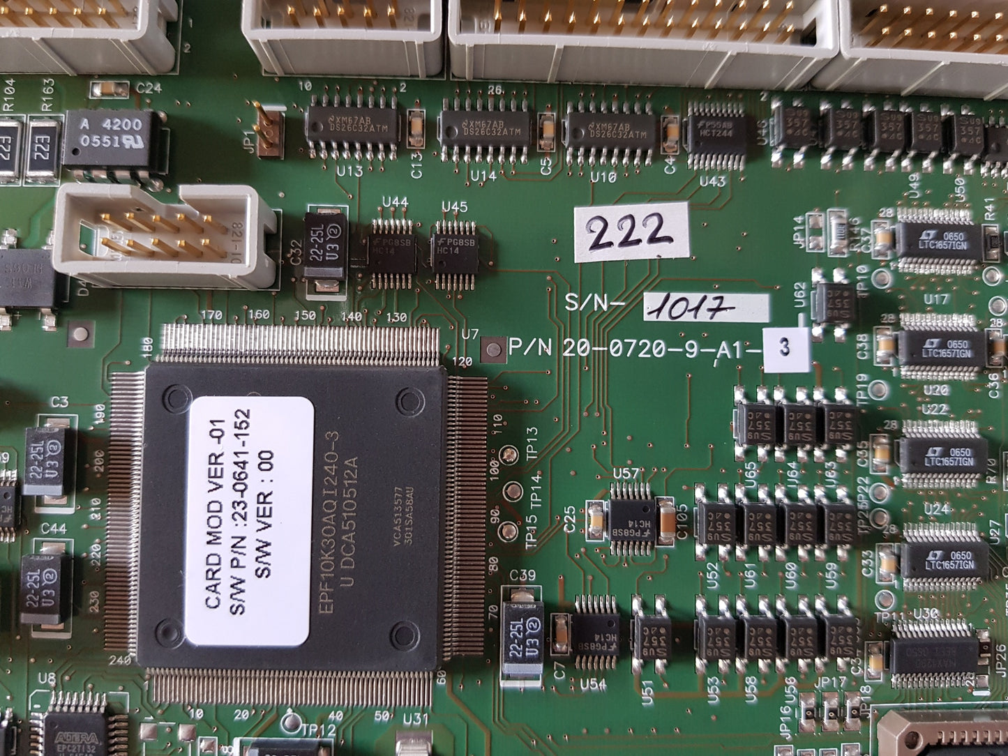 ORBIT I/O CARD ASSEMBLY P/N 20-0720-9-A1-3