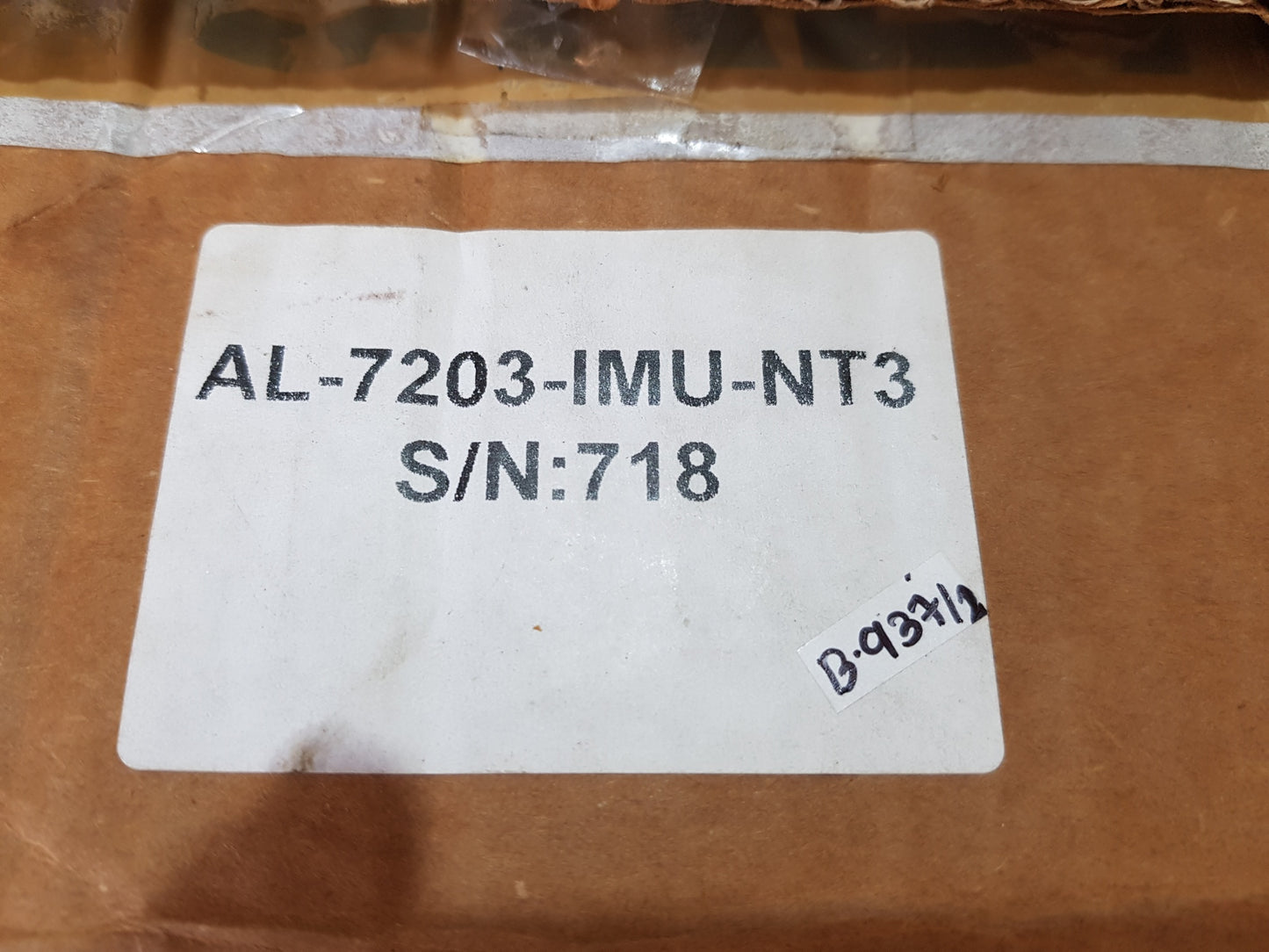 ORBIT MARINE INTERTIAL MEASURMENT UNIT AL-7203-IMU-NT3