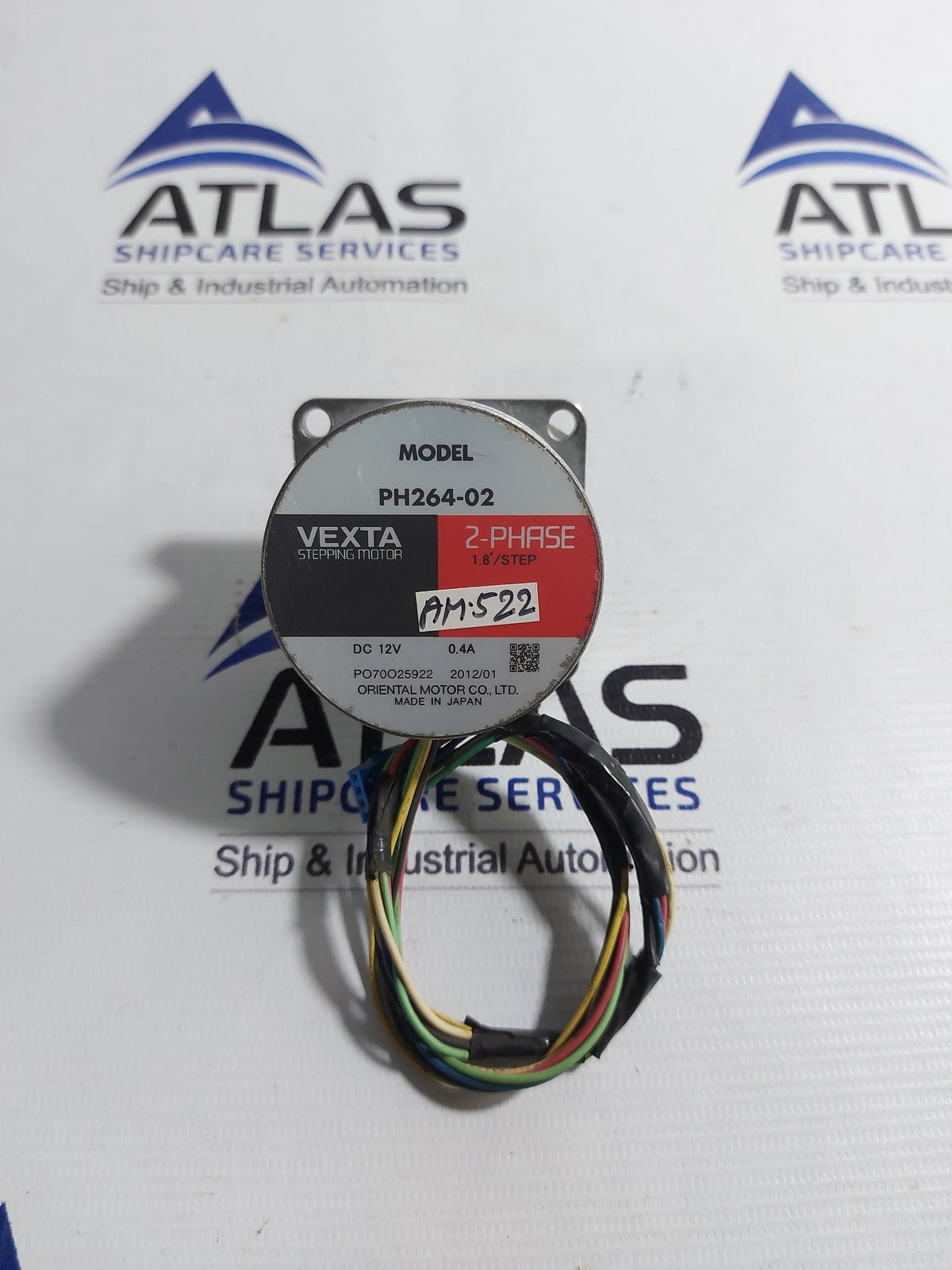 ORIENTAL MOTOR PH264-02 VEXTA STEPPING MOTOR 2-PHASE 1.8'/STEP