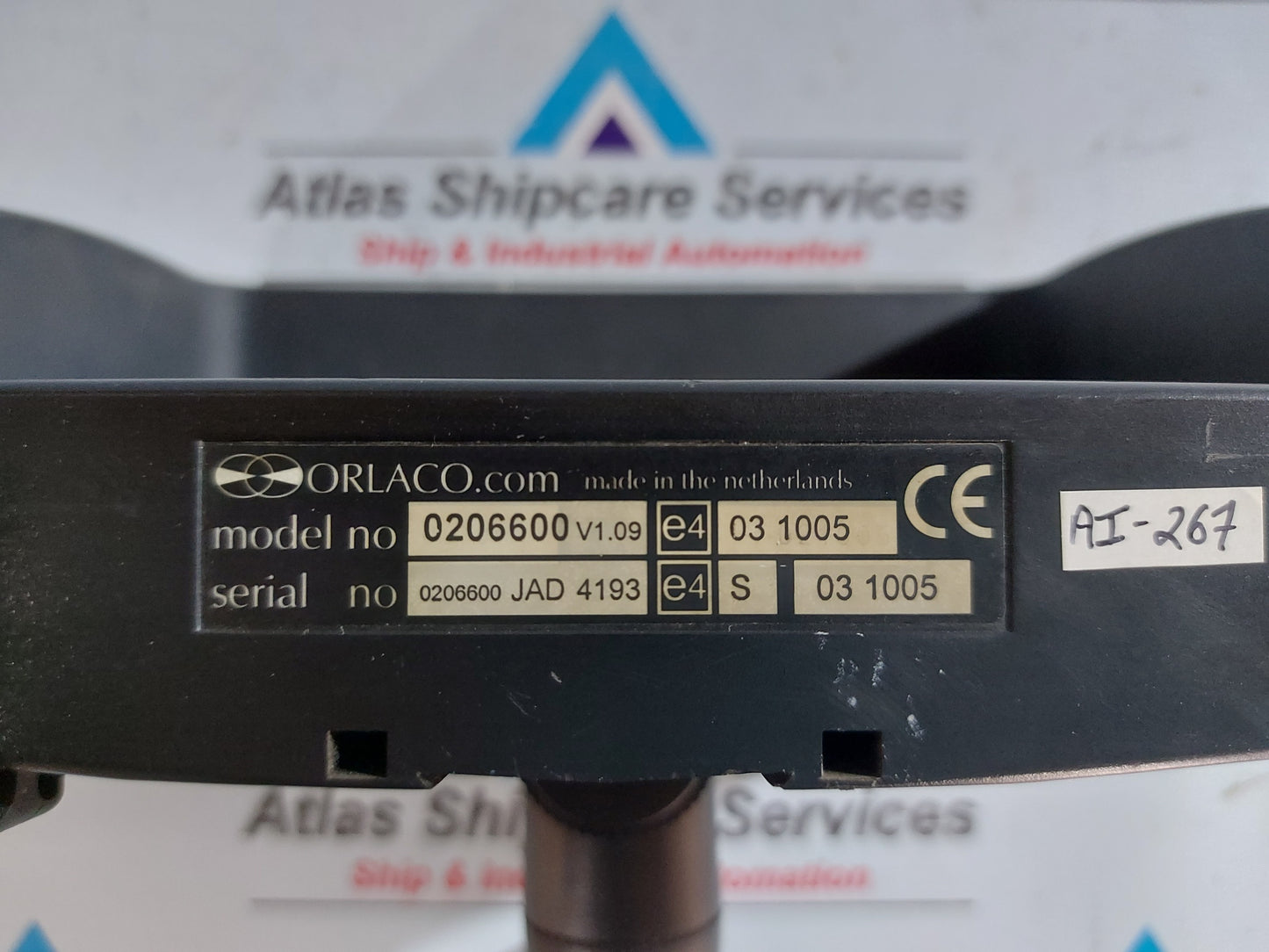 ORLACO 0206600 DIGITAL DISPLAY MONITOR