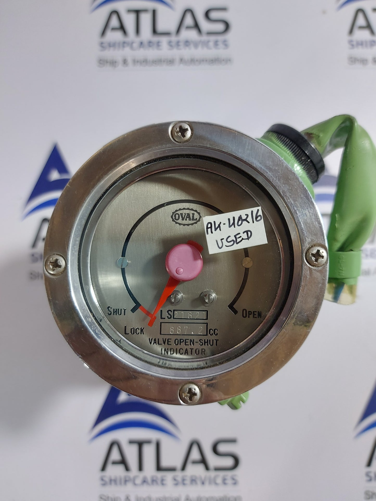 OVAL LS21821 VALVE OPEN-SHUT INDICATOR 887.2 CC