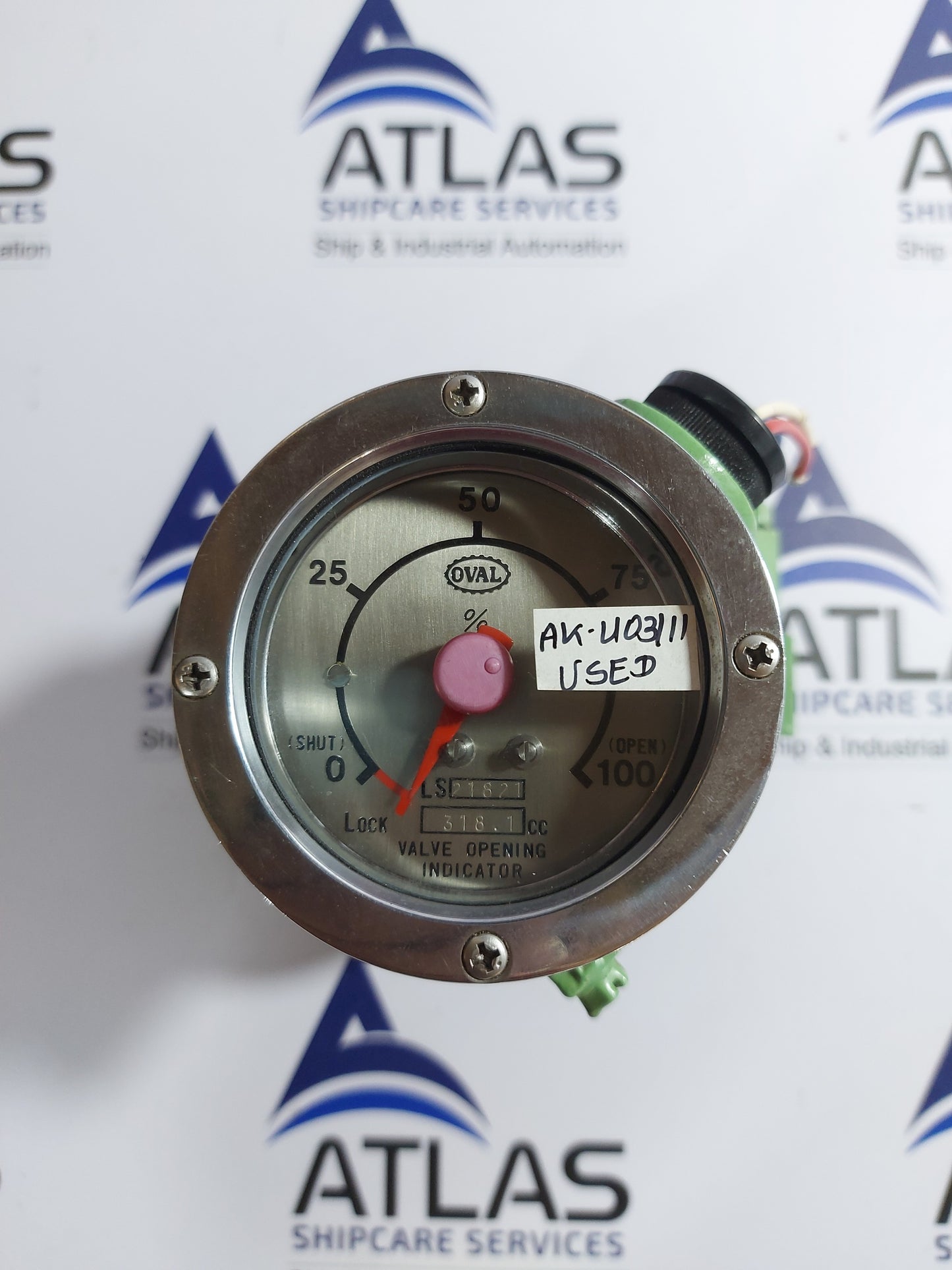 OVAL LS21821 VALVE OPENING INDICATOR 316.1 CC