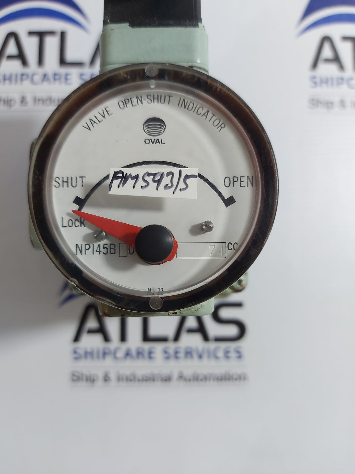 OVAL NPI45B10 VALVE OPEN-SHUT INDICATOR 74CC