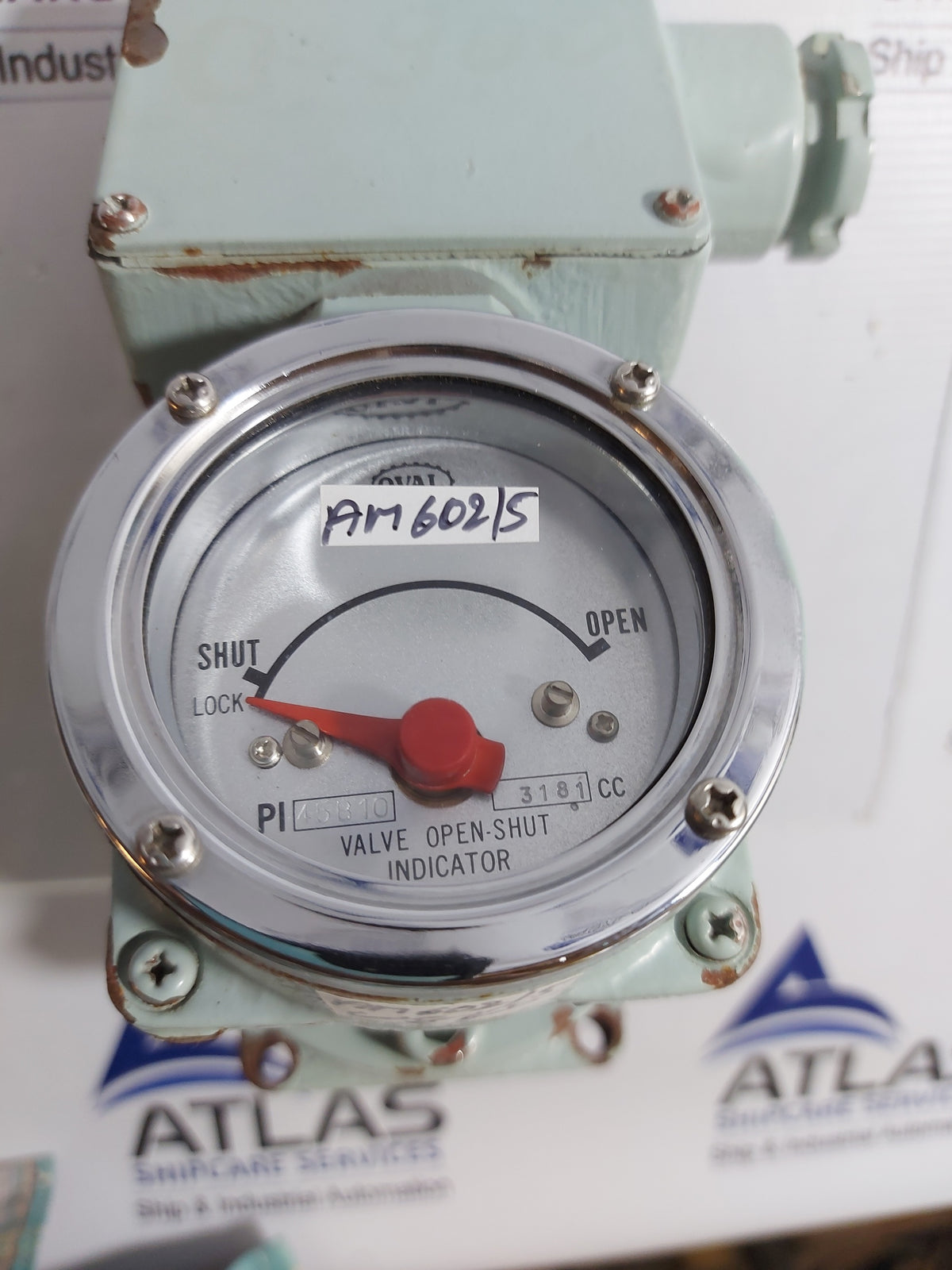 OVAL PI45B10 VALVE OPEN-SHUT INDICATOR 381.1CC
