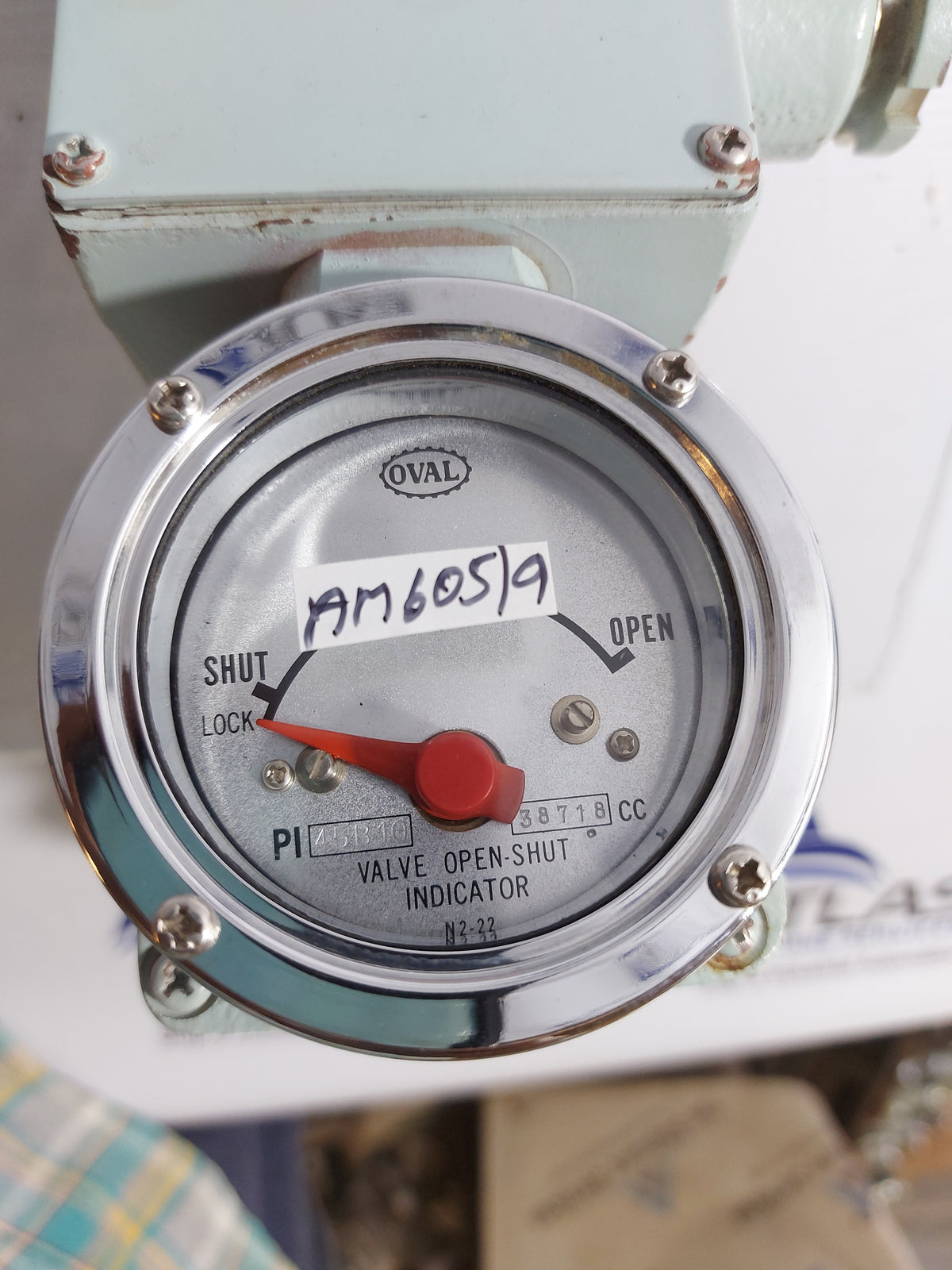 OVAL PI45B10 VALVE OPEN-SHUT INDICATOR 3871.8CC