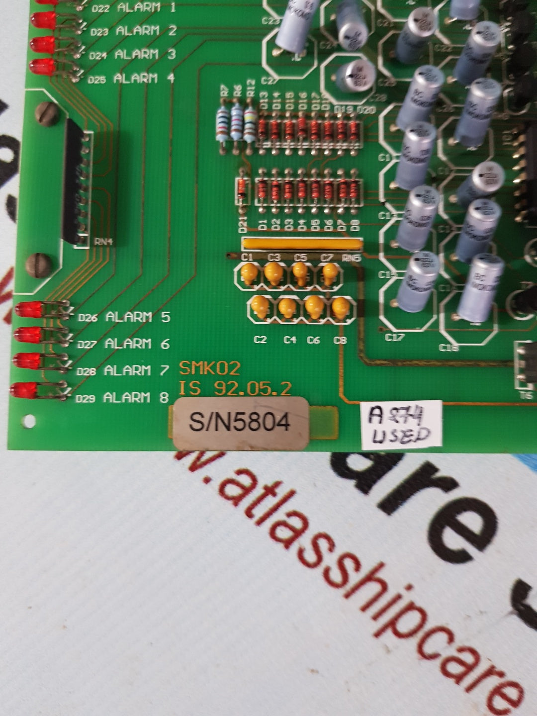 O & K Crane SMK 02 Pcb Card IS 92.05.2