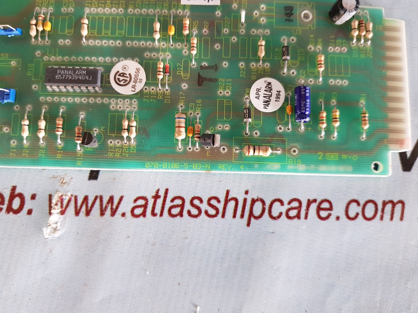 PANALARM 70A1N 070-0106-3-01 LOCK IN CIRCUIT BOARD