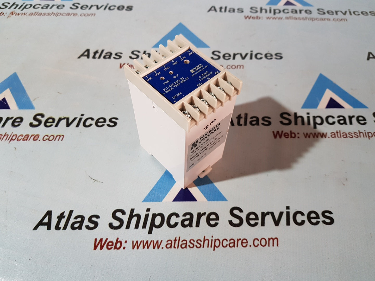 PAN DELTA CONTROLS ICT-420 REV B1 4-20MA TRIP RELAY