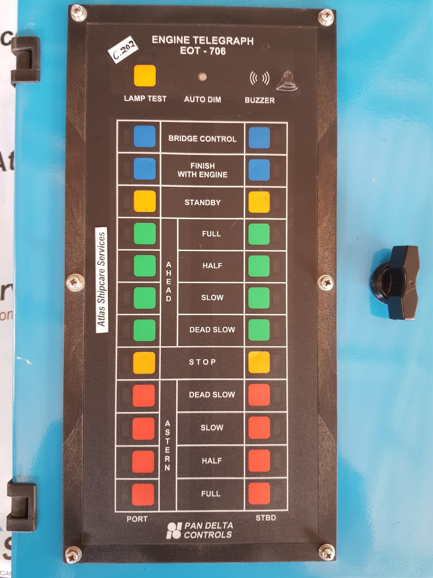 PAN DELTA EOT-706 ENGINE TELEGRAPH