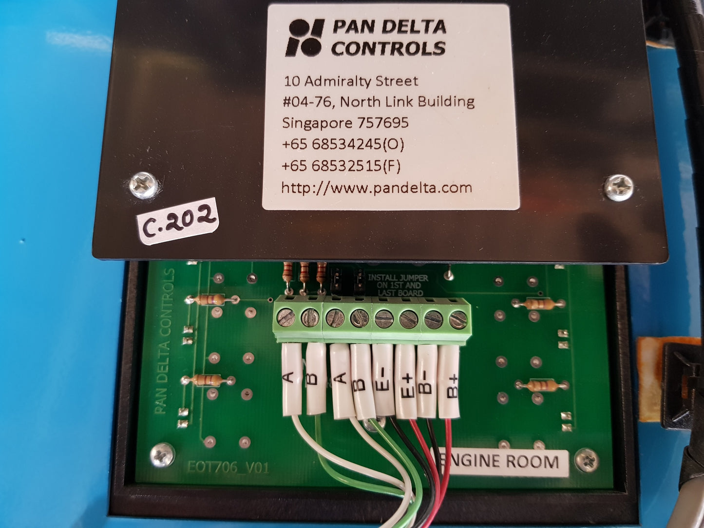 PAN DELTA EOT-706 ENGINE TELEGRAPH