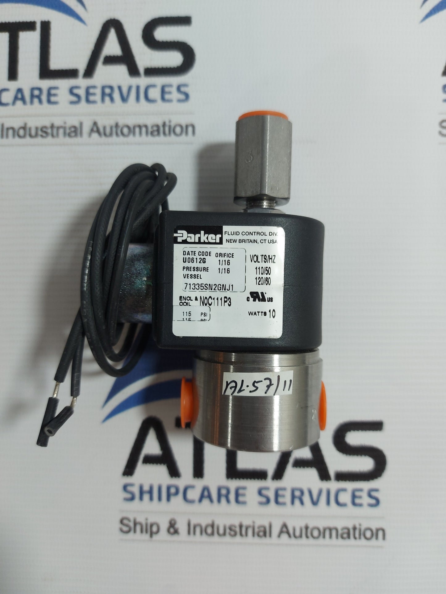 PARKER 71335SN2GNJ1 SOLENOID VALVE 120V/60Hz