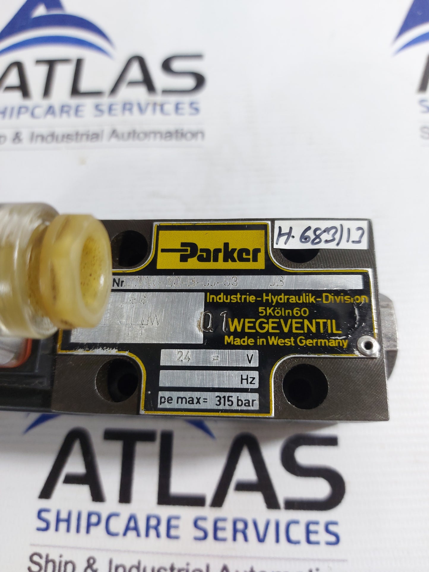 PARKER D1VW-20-B-JJ-53 JB HYDRAULIC CONTROL VALVE