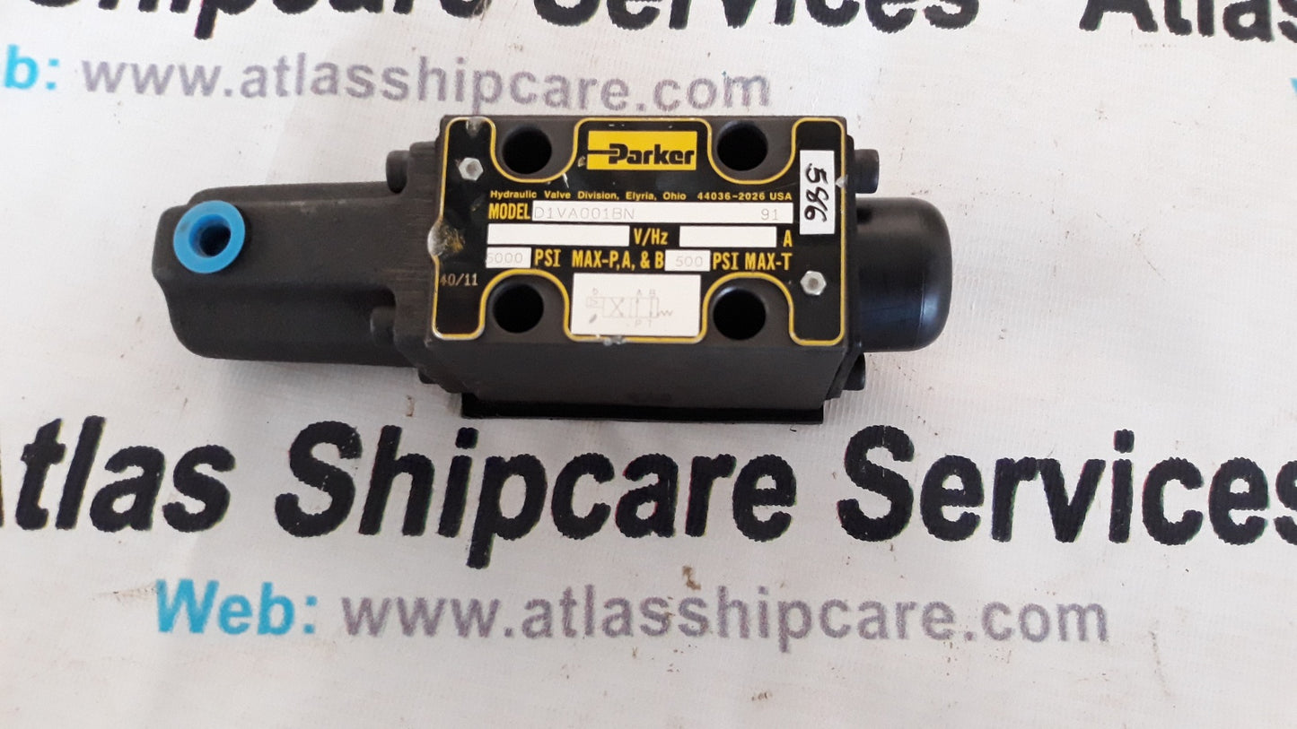 PARKER HYDRAULIC VALVE D1VA001BN91