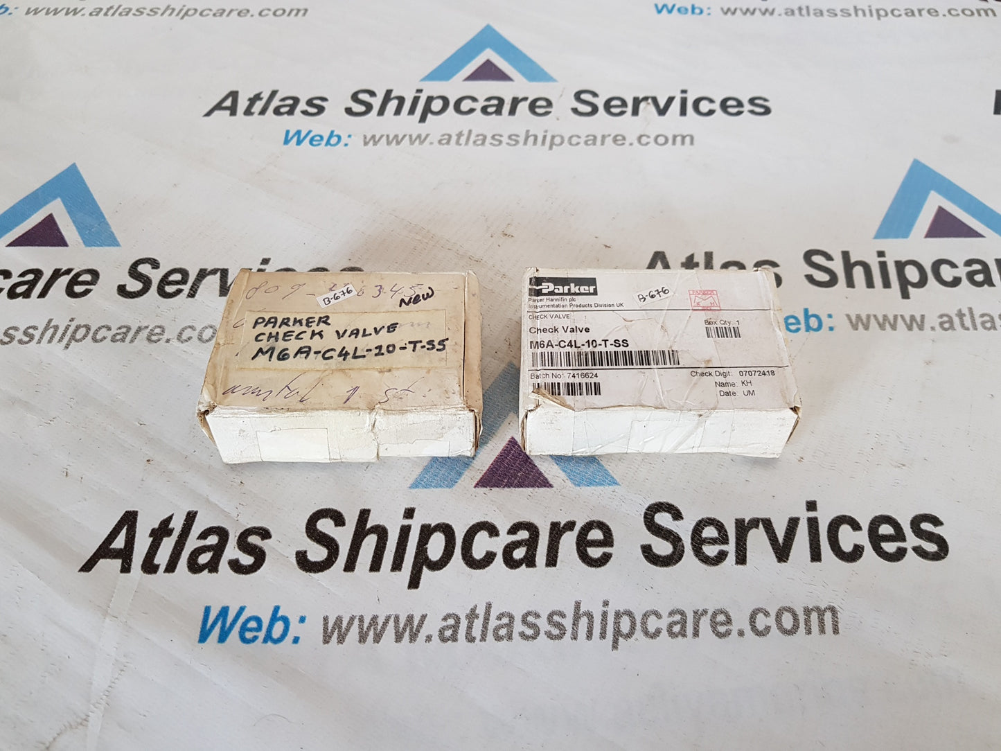 PARKER M6A-C4L-10-T-SS CHECK VALVE