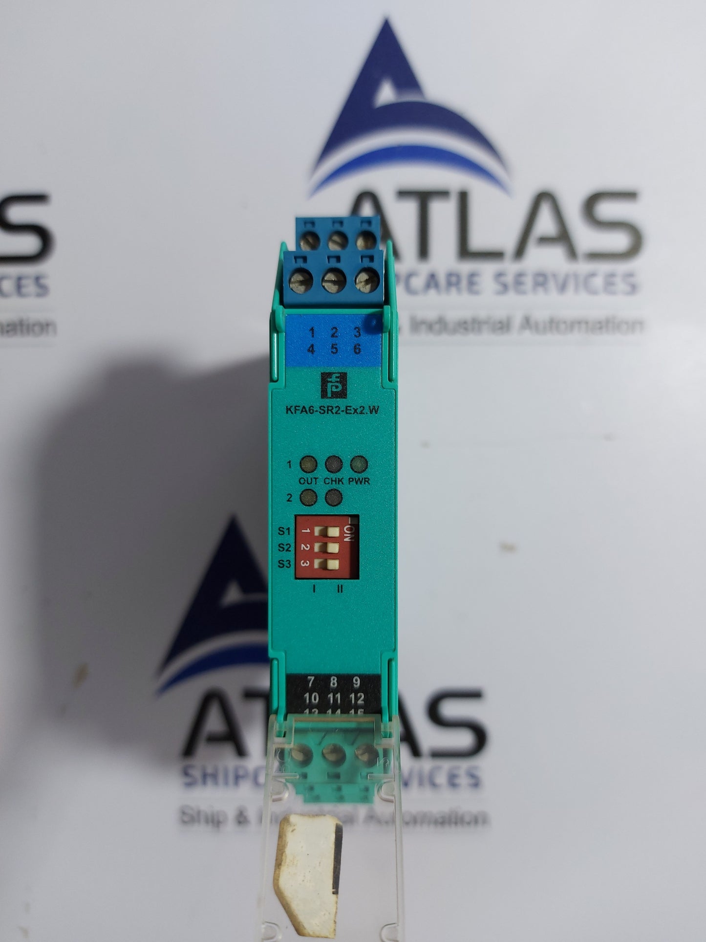 PEPPERL+FUCHS KFA6-SR2-Ex.2W SWITCH AMPLIFIER P/N 103373