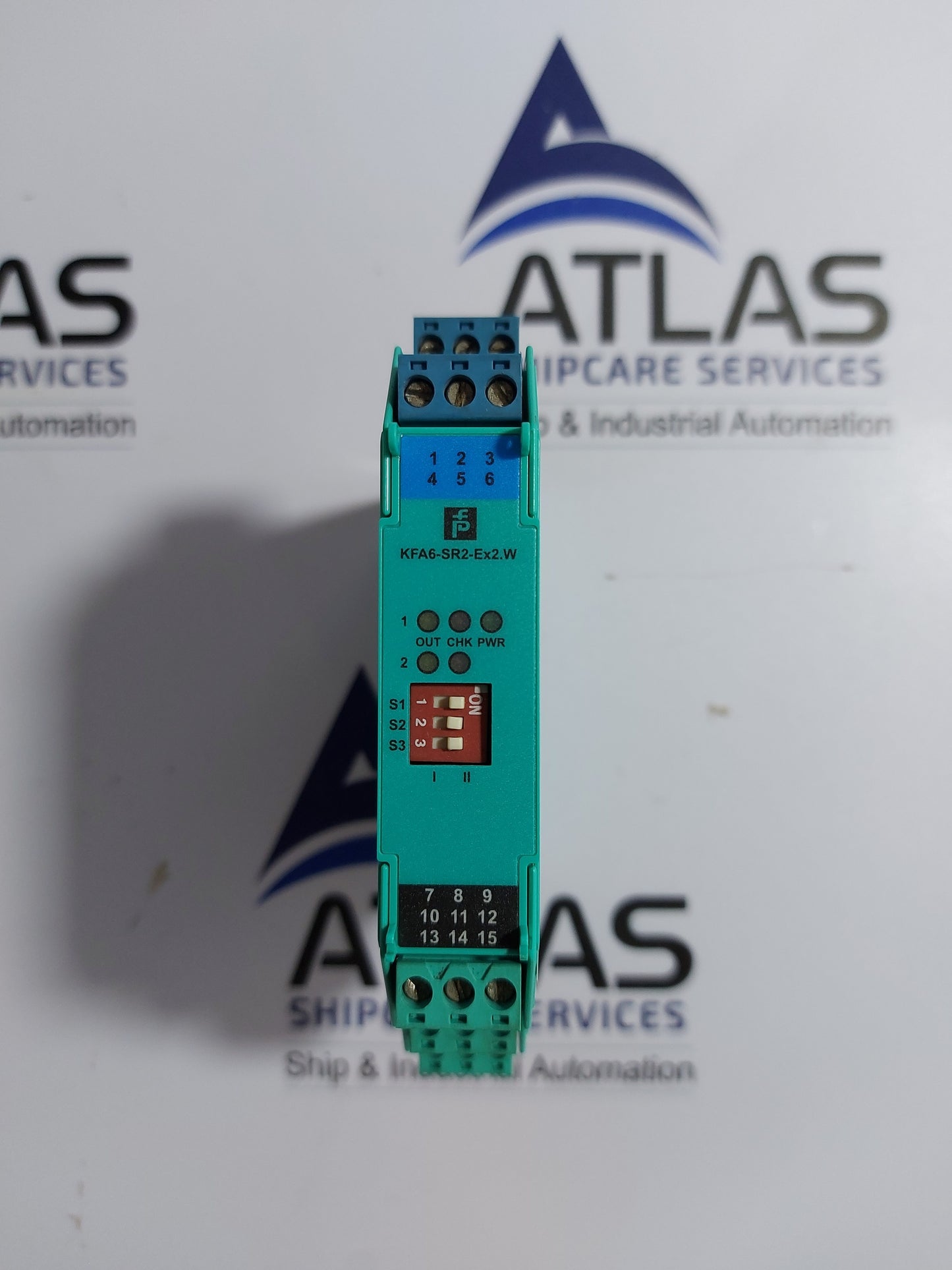 PEPPERL+FUCHS KFA6-SR2-Ex2.W SWITCH AMPLIFIER P/N 103373