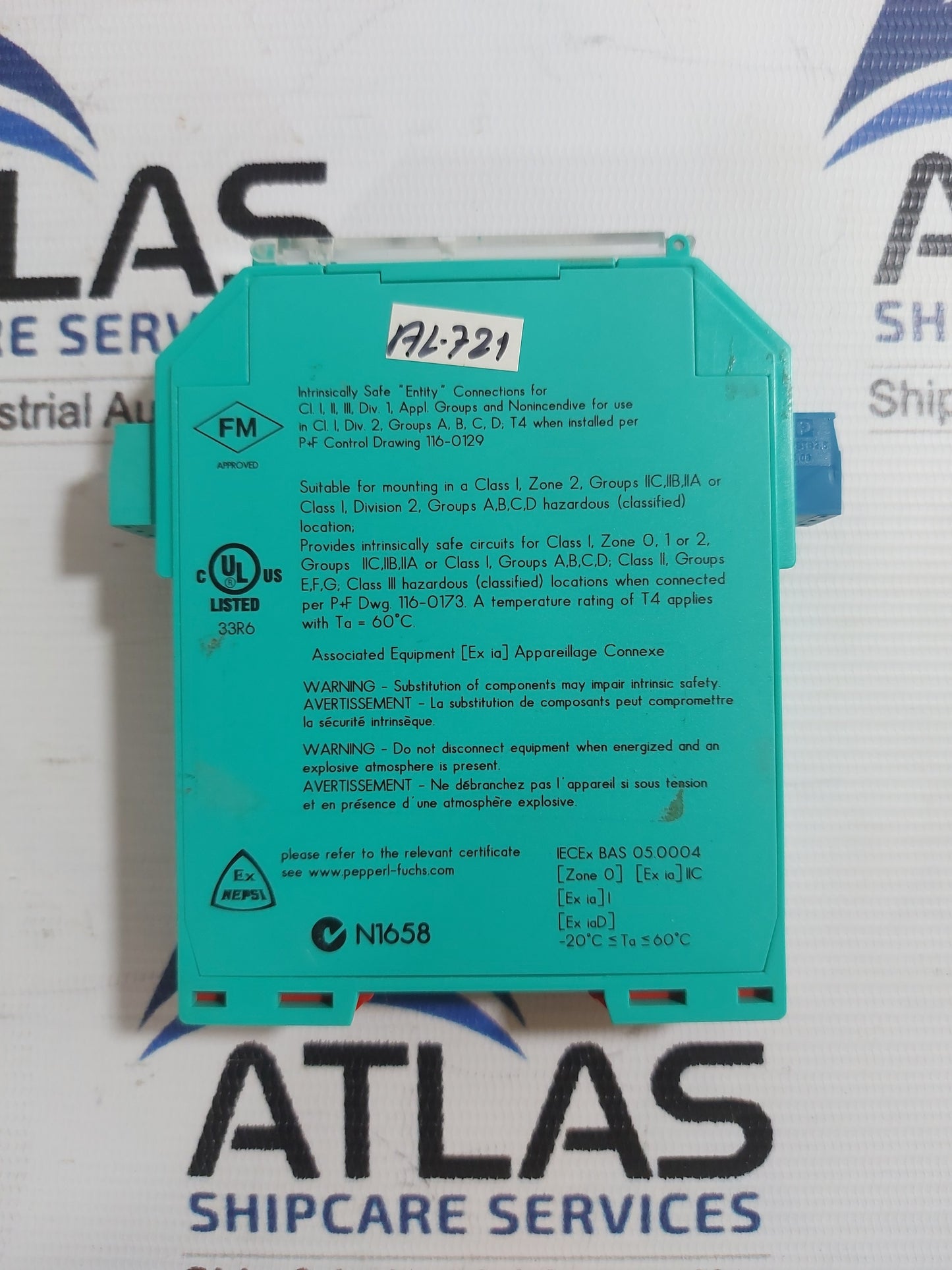 PEPPERL+FUCHS KFD0-CS-Ex1.51P CURRENT DRIVER/REPEATER 72147