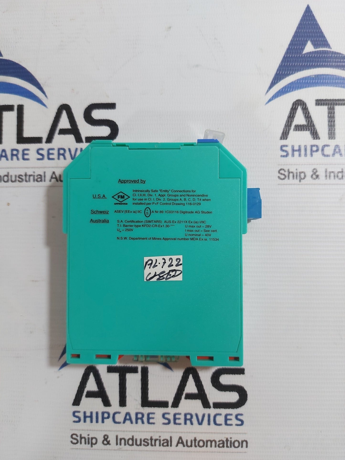 PEPPERL+FUCHS KFD2-CR-Ex1.30-200 TRANSFORMER ISOLATED REPEATER 71840