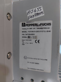 PEPPERL+FUCHS PC9719R-B1-Q3DC-XT1CF1LL-S0-N0 TOUCHSCREEN DISPLAY