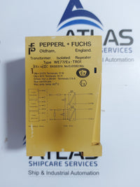PEPPERL+FUCHS WE77/Ex-TR01 TRANSFORMER ISOLATED REPEATER