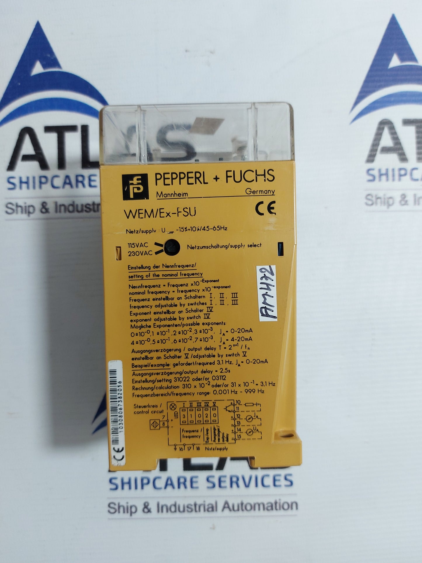 PEPPERL + FUCHS WEM/Ex-FSU FREQUENCY CONVERTER 14424S