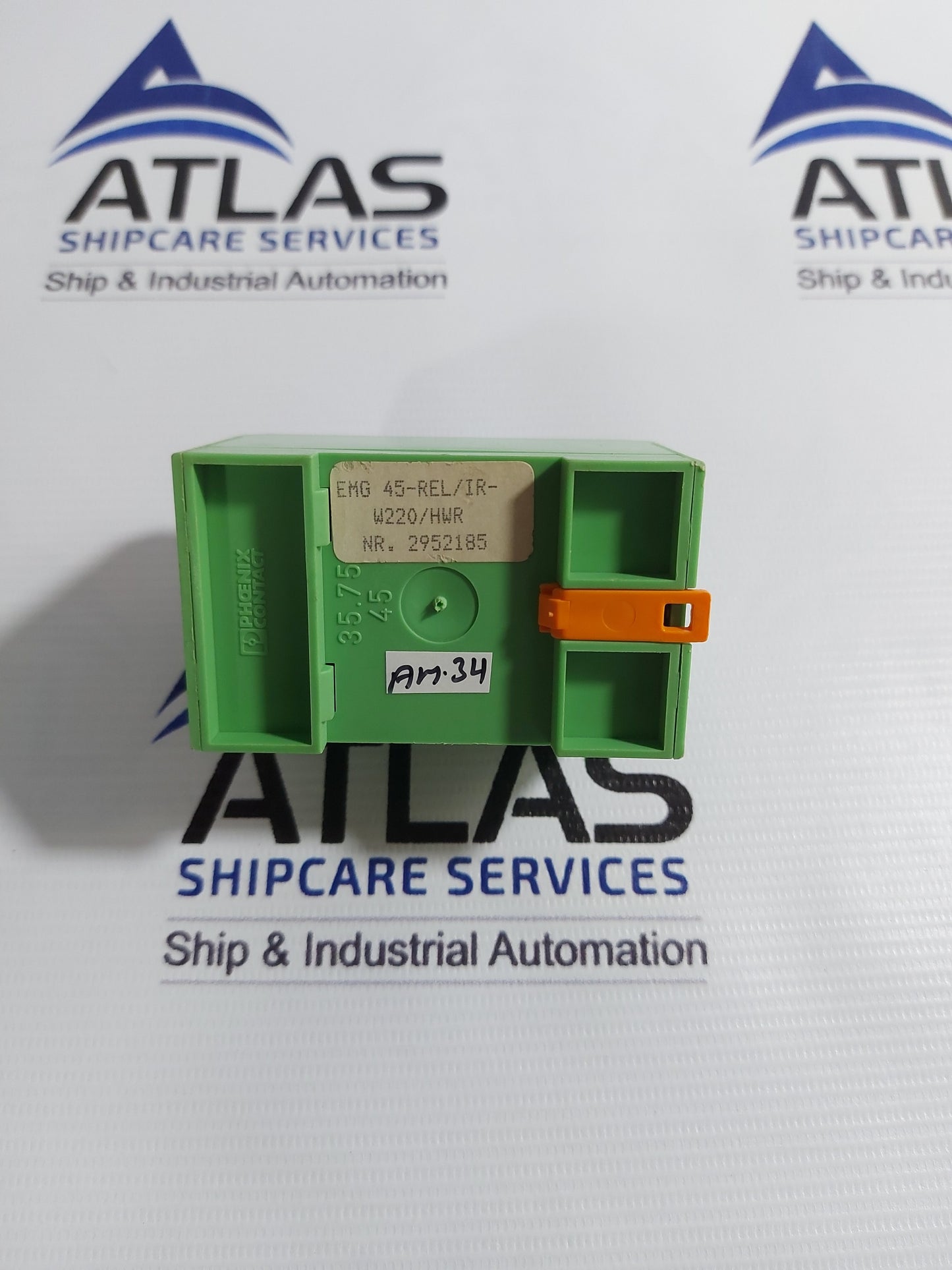 PHOENIX CONTACT EMG 45-REL/IR-W220/HWR RELAY MODULE