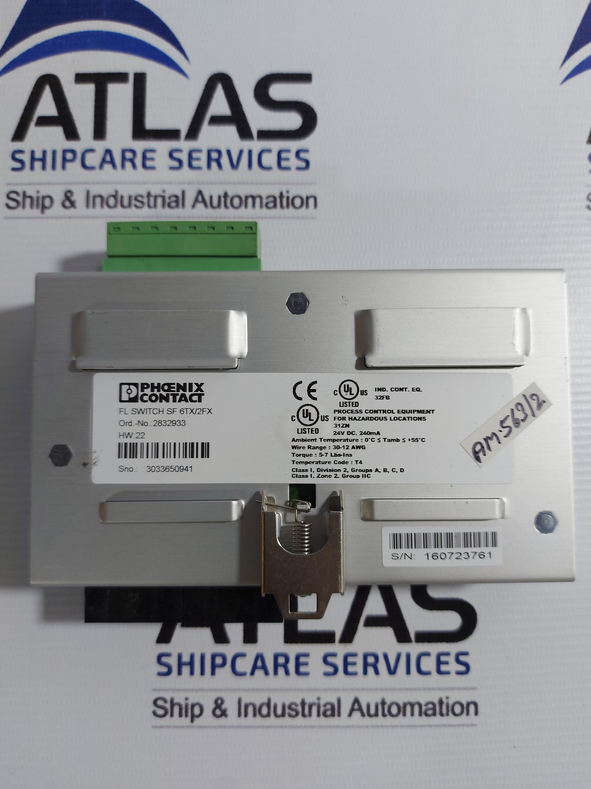 PHOENIX CONTACT FL SWITCH SF 6TX/2FX ETHERNET SWITCH