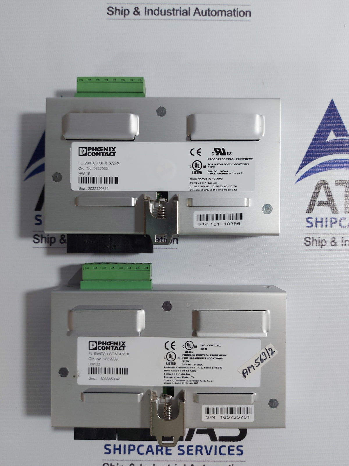 PHOENIX CONTACT FL SWITCH SF 6TX/2FX ETHERNET SWITCH