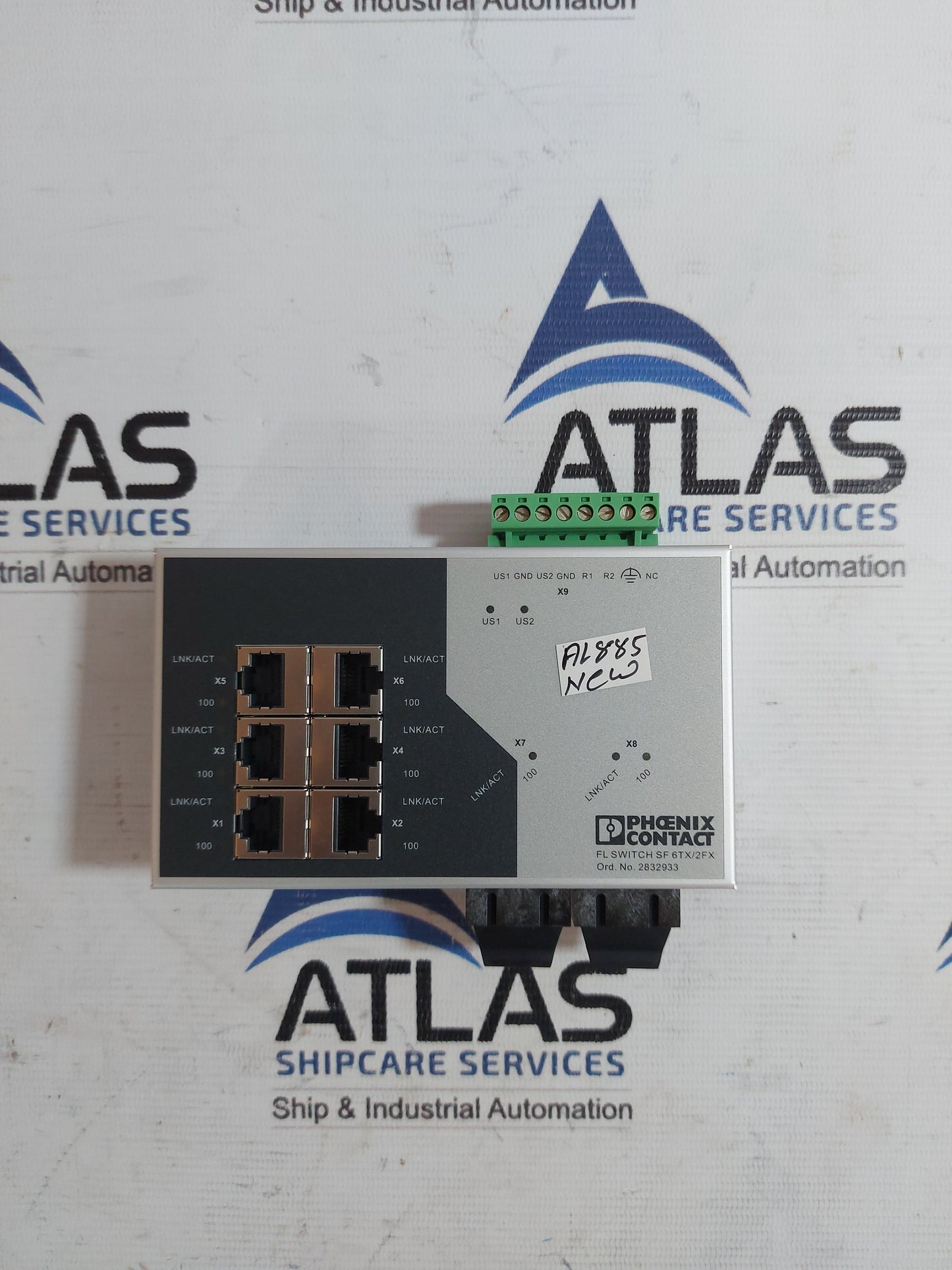 PHOENIX CONTACT FL SWITCH SF 6TX/2FX INDUSTRIAL ETHERNET SWITCH