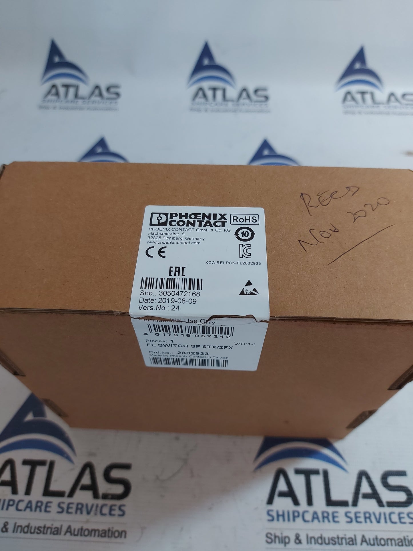 PHOENIX CONTACT FL SWITCH SF 6TX/2FX INDUSTRIAL ETHERNET SWITCH