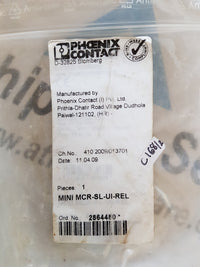 PHOENIX CONTACT MINI MCR-SL-UI-REL THRESHOLD VALUE SWITCH
