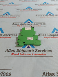 PHOENIX CONTACT PLC-BPT-24DC/21 RELAY BASE WITH RELAY 2961105