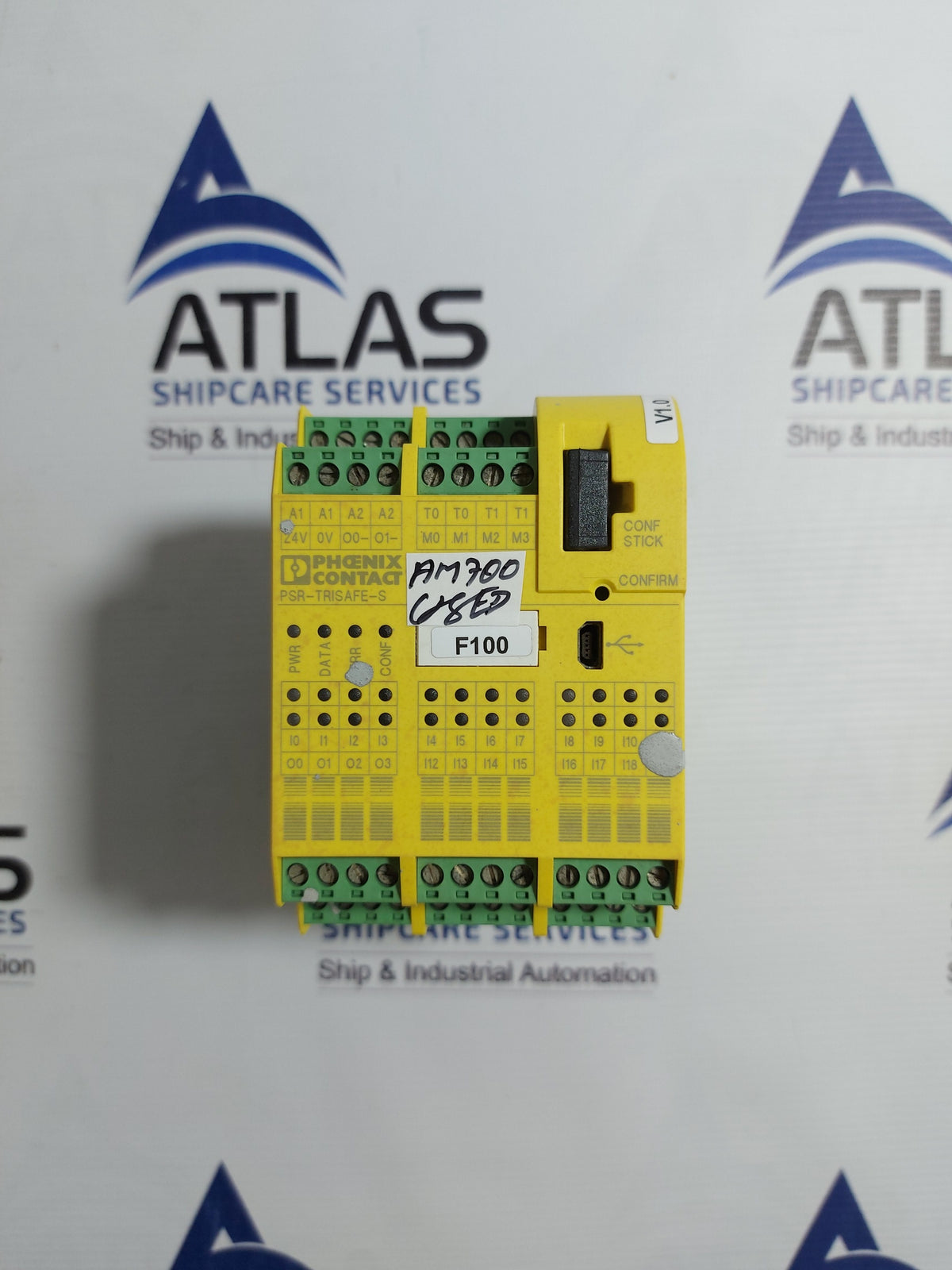 PHOENIX CONTACT PSR-TRISAFE-S SAFETY RELAY 24VDC