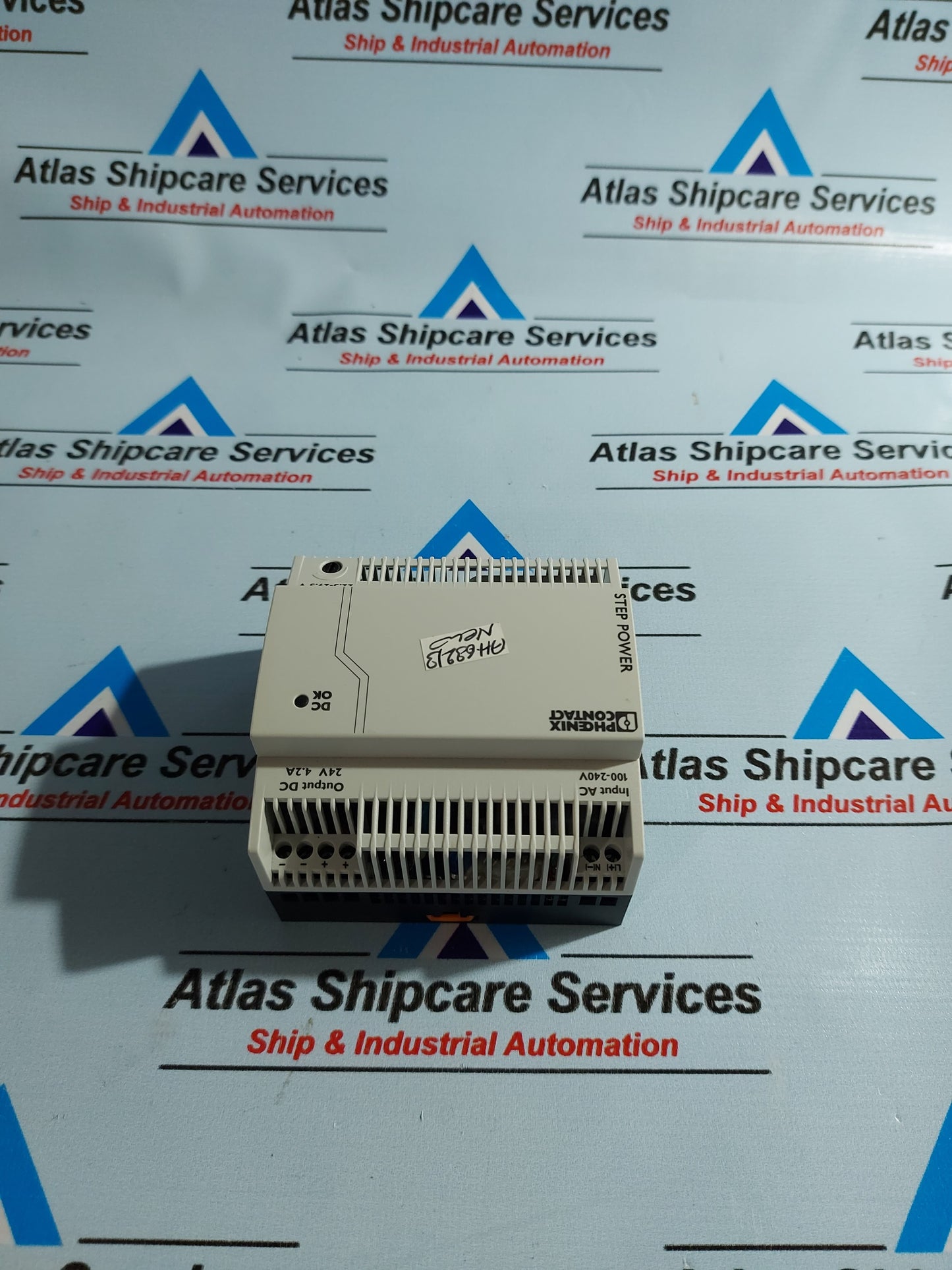 PHOENIX CONTACT STEP-PS/1AC/24DC/4.2 DIN RAIL POWER SUPPLY 24VDC 4.2A