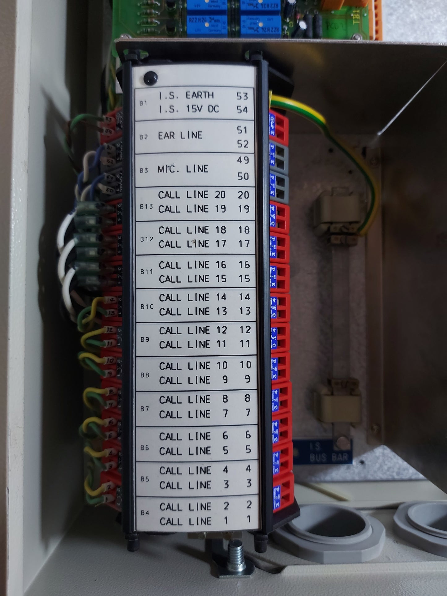 PHONTECH 4015 PANEL FOR COMMUNICATION SYSTEM
