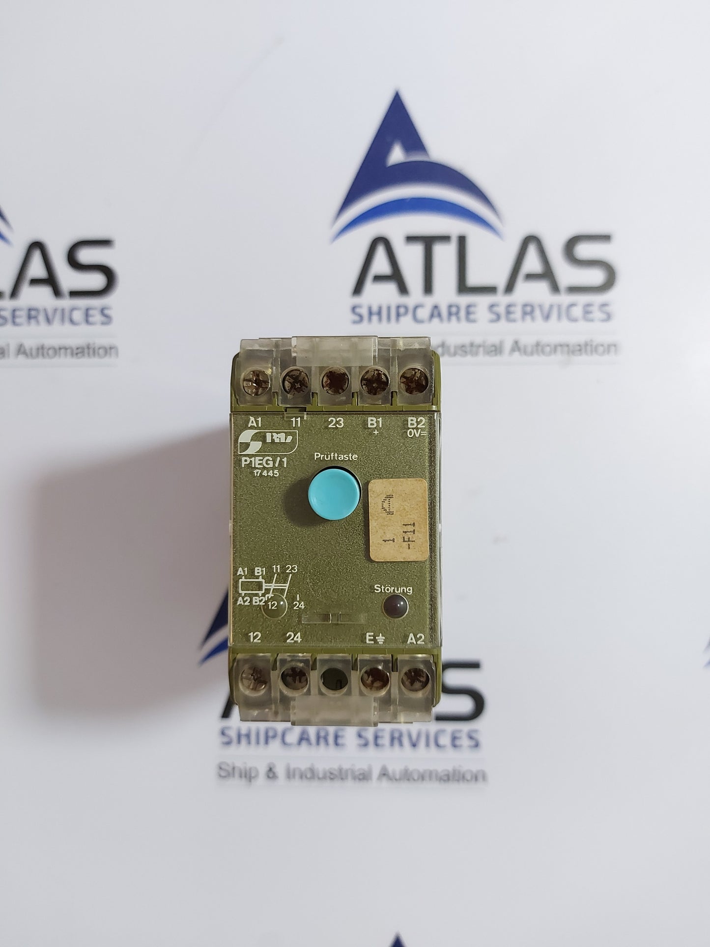 PILZ P1EG/1/UN:24V=/1a/1r SAFETY RELAY