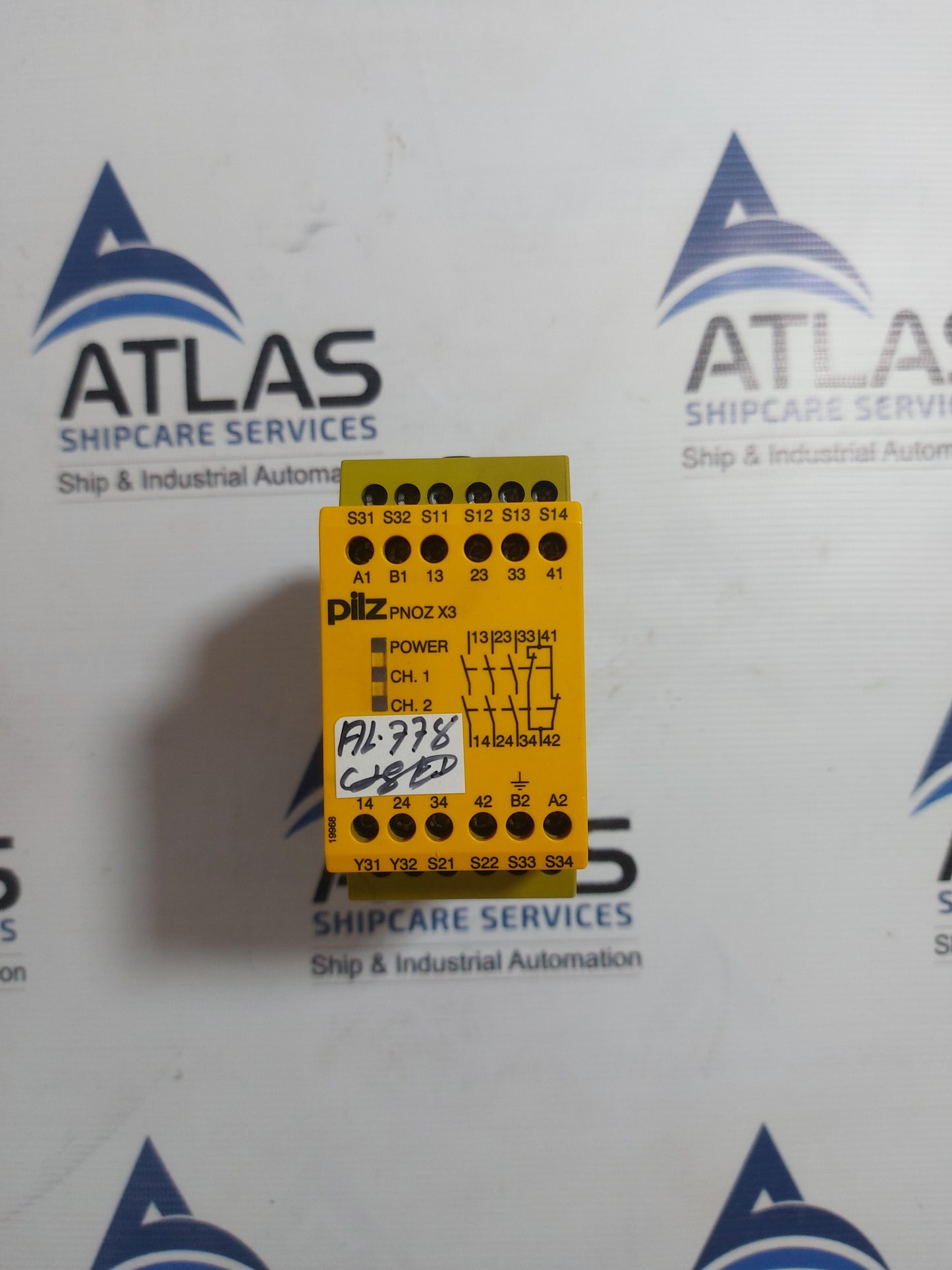 PILZ PNOZ X3 19968 SAFETY RELAY 230VAC 24VDC
