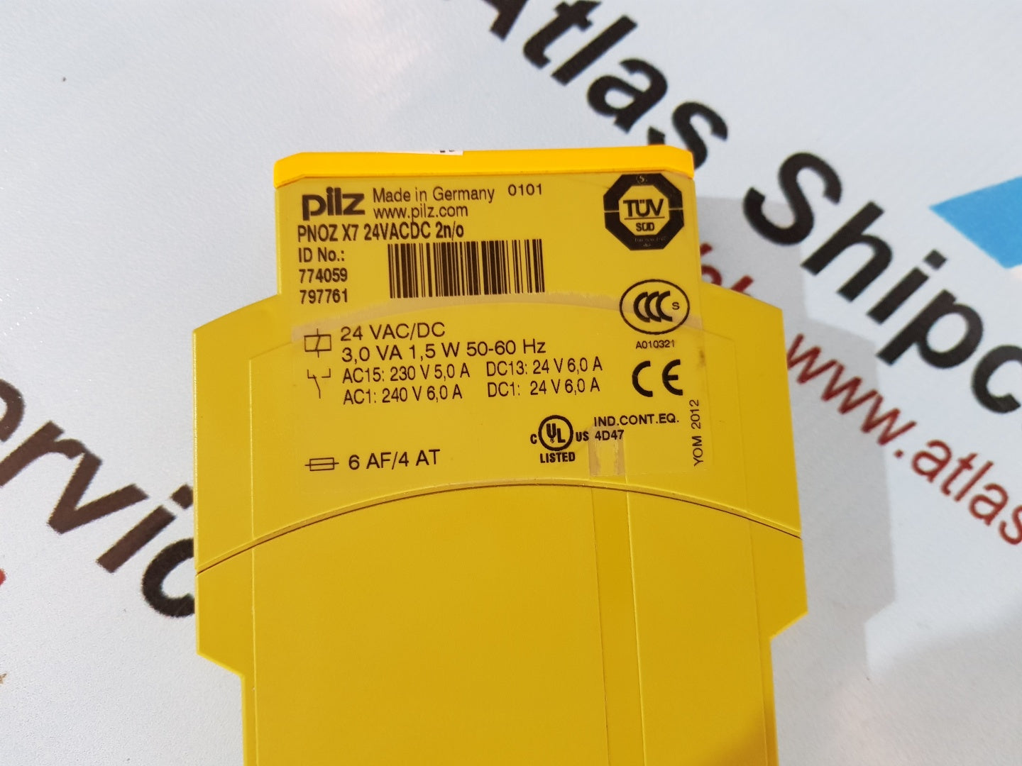 PILZ PNOZ X7 SAFETY RELAY 24VAC/DC